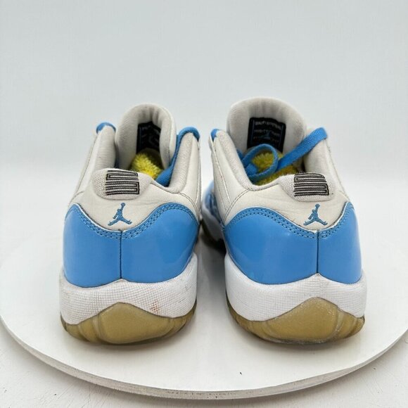 Nike Air Jordan 11 Low UNC Youth Sz 5Y Women 6.5 528896-106 University Blue Shoe - Picture 6 of 13